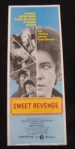 SWEET REVENGE Filmplakat STOCKARD CHANNING SAM WATERSON EINLAGE 1977 - Bild 1 von 8