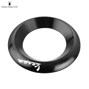 Vespa Billet Aluminium Ignition Ring Covers Black Vespa GTS GTV LX PX 125 300 - Picture 1 of 5
