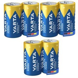 6 x Varta Longlife Power Baby C/LR14 1,5 V - Imagen 1 de 6