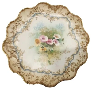 Doulton Burslem, 1891-1902, ENGLAND, Hand Painted, VERY GOOD **CABINET PLATE** - Picture 1 of 10