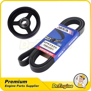 Harmonic Balancer Serpentine Belt fit Chevy Colorado GMC Canyon Isuzu i-280 290 - Picture 1 of 17