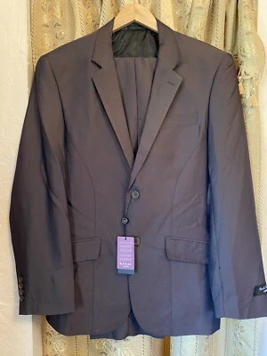 PAUL SMITH Marrón 100% Lana Chaqueta Pantalones TRAJE Para Hombre - EU 52 / US 42 L Foto 1 de 4