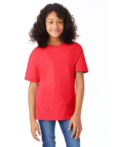 3 Pack Of Hanes 498Y Youth Tee Short Sleeve T Shirt Perfect-T Stylish T-Shirt - Picture 1 of 21