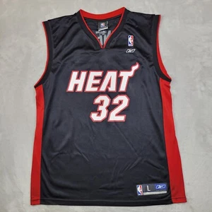 Miami Heat Jersey Mens Large Vintage Reebok Team Shaquille O'Neal Shirt Adult L - Picture 1 of 9