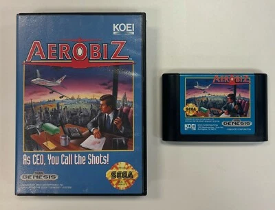 Aerobiz (Sega Genesis, 1992) - Image 1 of 3