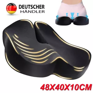NEU Sitzkissen Orthopädisches Steißbeinkissen Memory Foam Kissen Ergonomisches - Bild 1 von 15