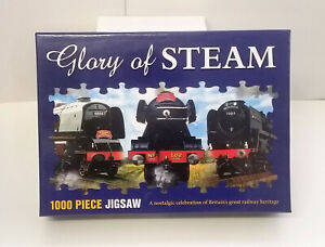 Glory of Steam Puzzle 1000 Piece Jigsaw Railway Broadsman Flying Scotsman Train