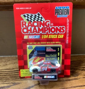 Coche fundido a presión Racing Champions 1996 edición previa NASCAR #94 Bill Elliott 1:64 - Imagen 1 de 8