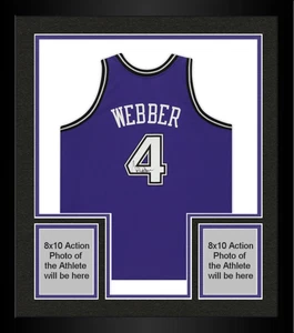 FRMD Chris Webber Kings Signed Purple1998-1999 Mitchell & Ness Jersey - Picture 1 of 5