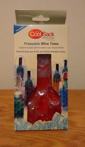 The Cool Sack Red Freezable Wine Totes - Picture 1 of 6