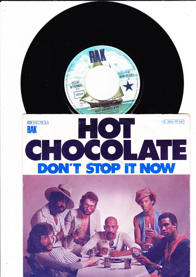 7 " Hot Chocolate - don´t stop it now - Bild 1 von 1