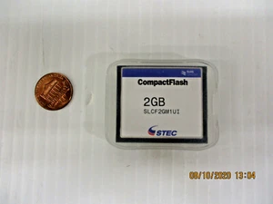 New, Silicon System SLCF2GM1UI STEC 2GP Compact flash, Temperature Grade - Picture 1 of 4