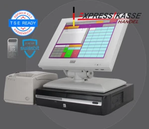 TSE Touch Registrierkasse für FRISEUR KOSMETIK KIOSK DÖNERLADEN EISDIELLE - Bild 1 von 8