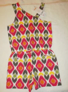 GYMBOREE GIRLS BATIK SUMMER COTTON TANK TOP DRAPE HEM TUNIC NWT 5 - Picture 1 of 2