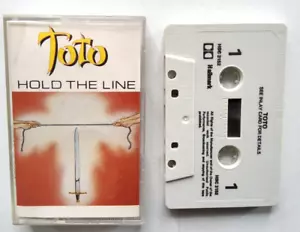 Toto – Hold The Line Cassette Tape, compilation 1984 classic rock in jewel case - Picture 1 of 14