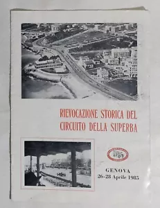 I113195 Rievocazione storica del Circuito della Superba - Genova Aprile 1985 - Picture 1 of 1