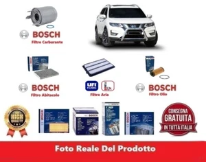 KIT FILTRI TAGLIANDO BOSCH PER NISSAN X-TRAIL III T32, T32R, 1.7 DCI 110KW 150CV - Imagen 1 de 8
