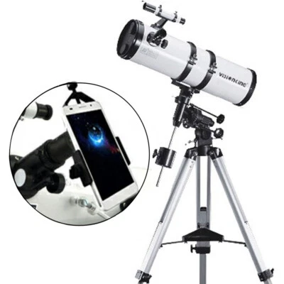 Visionking 6 inch 150 750 Astronomical Telescope Digiscoping Smart Phone Adapter - Image 1 of 4