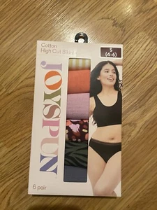 Joyspun High Cut Bikini Total 6 Pairs-size S(4-6) - Picture 1 of 5