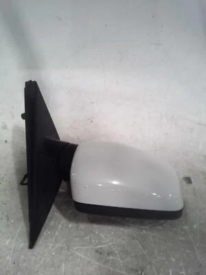 2009 BMW 535I Right Door Mirror Assembly White OEM Used 435307 160K Miles - Image 1 of 4