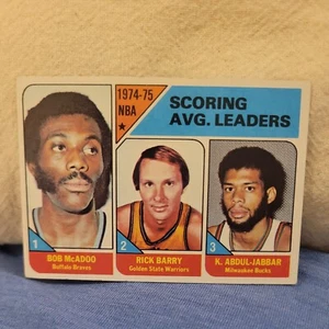 1975-76 Topps Set-Break # 1 NBA Scoring Average Leaders EX-EXMINT *GMCARDS* - Bild 1 von 7