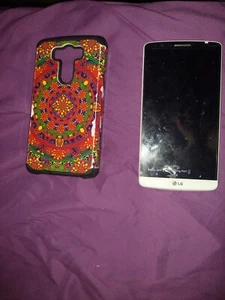 LG G3 VS985 (Verizon) 4G LTE Smartphone White 32GB Factory screen protector on - Picture 1 of 11