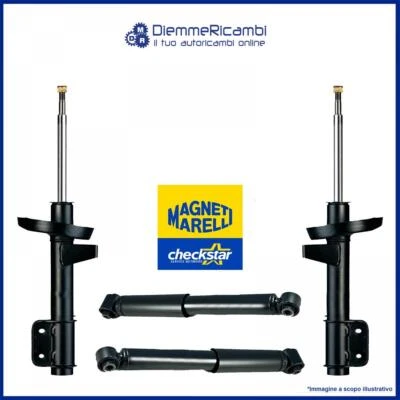 KIT 4 AMMORTIZZATORI ANT + POST MAGNETI MARELLI SKODA OCTAVIA II 04->13 55MM - Imagen 1 de 4