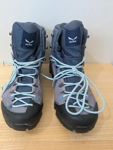 Salewa Alpenviolet Mid GTX Womens Hiking Boots Size 10 WS - Picture 1 of 20