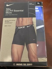 Nike Essential Micro 3-Pack Trunk Dri Fit Red White Black Blue Pattern