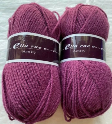 Ella Rae Amity 200yds acrylic wool Turkey dye lot 62601 color 27  CLOSEOUT SALE - Image 1 of 4