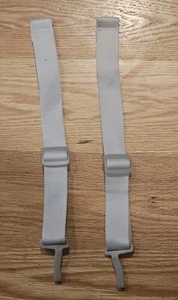 NEW Graco Duodiner Highchair 2 Shoulder Straps Harness Replacement Light Gray - Picture 1 of 4