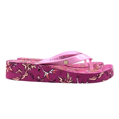 Sandalias chanclas Sam Edelman para mujer talla 8M Kylee rosa plataforma cuña sin cordones Foto 1 de 4