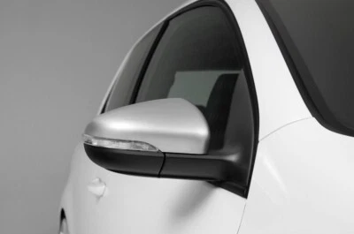 Coppia Vere Calotte Cover Specchietti Laterali GOLF 6 2008-2012 Silver Satinato - Immagine 1 di 4