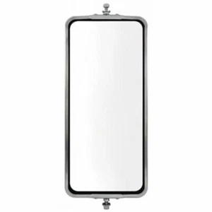 7 X 16 Inch Stainless Steel Heated West Coast Mirror - Bild 1 von 2