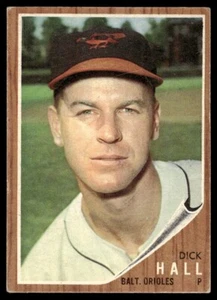 1962 Topps Dick Hall Baltimore Orioles #189 - Bild 1 von 2