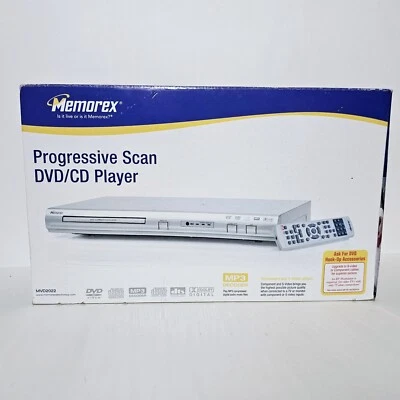 Reproductor de DVD/CD MVD2022 MP3 decodificador salida DTS Memorex Progressive Scan nuevo Foto 1 de 4