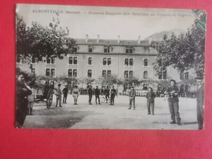 CPA 73 ALBERTVILLE - Caserne Songeon - Bataillon de Chasseurs - Imagen 1 de 2