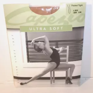 CAPEZIO Ultra Suave PATAS Ajustado #1815 Mujer Talla S/M - SOL (Suntan) Nuevo - Imagen 1 de 4