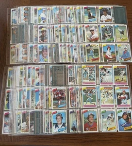 645 Card Lot 1980 Topps Baseball Loaded STARS Vintage Huge HOF Set Builder Rare - Picture 1 of 3