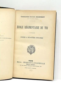  ALLEGRET REGIMENTSSCHULE PARIS 1899 - Bild 1 von 6