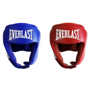 Everlast Amateur Competition Boxing Head Guard - Open Face - Foto 1 di 3