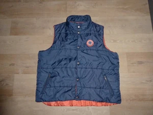 PEAKSTONE warme Herren Weste Steppweste Winterweste Blau Logo Gr.4XL **TOP** OB - Bild 1 von 5