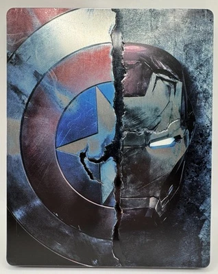 Captain America: Civil War 3D/2D Limited Edition Blu-ray Steelbook - Image 1 of 4
