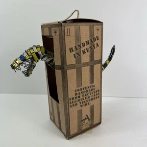 Soda Pop Dose Acacia Creations Canimals Dinosaurier Handarbeit Kenia RAR - Bild 1 von 4