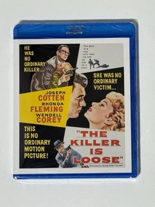 The Killer Is Loose Blu-ray Joseph Cotten Rhonda Fleming OOP BRAND NEW Film Noir - Picture 1 of 2