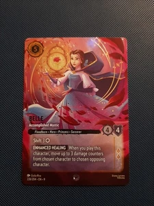 Disney Lorcana Belle Accomplished Mystic 226/204 Enchanted Fabled Nm/Mint  - Picture 1 of 10