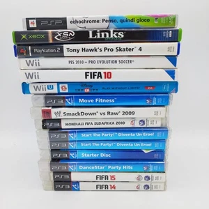 Lotto 15 giochi misti per Playstation 3, Wii, Xbox (Alcuni ancora sigillati!) - Foto 1 di 2