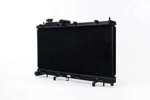 CSF Performance Black 2 Row Aluminum Radiator for Subaru WRX 08-14 / STI 08-21 - Foto 1 di 6