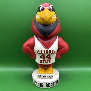 RARE Illinois State University Redbirds Reggie Redbird #44 SGA 8" Bobblehead NIB - Bild 1 von 24