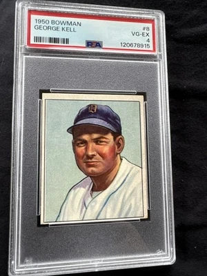 Bowman 1950 PSA 4 George Kell 8 Foto 1 de 2